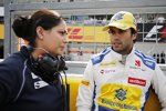Monisha Kaltenborn und Felipe Nasr (Sauber) 