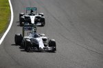 Valtteri Bottas (Williams) und Nico Rosberg (Mercedes) 