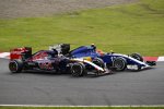 Felipe Nasr (Sauber) und Max Verstappen (Toro Rosso) 