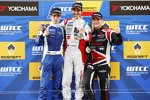 John Filippi, Mehdi Bennani und Norbert Michelisz 