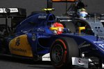 Felipe Nasr (Sauber) und Sergio Perez (Force India) 