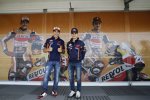 Marc Marquez und Daniel Pedrosa (Honda) 
