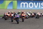 Start des MotoGP Rennens in Aragon
