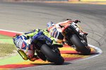 Valentino Rossi hinter Daniel Pedrosa