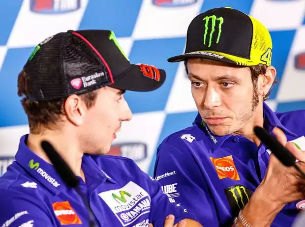 Valentino Rossi, Jorge Lorenzo Titel-Bild zur News: Valentino Rossi, Jorge Lorenzo