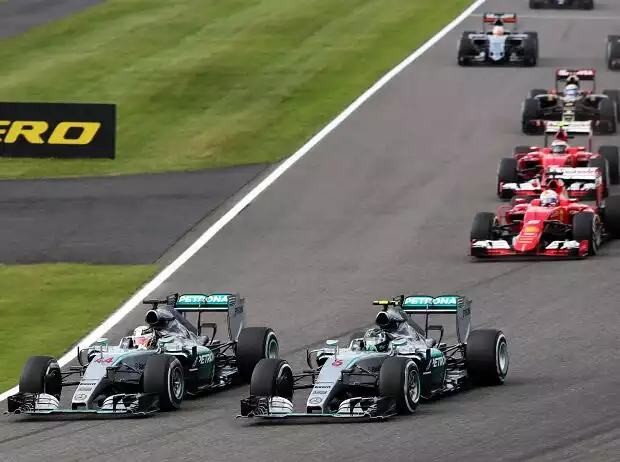 Lewis Hamilton, Nico Rosberg Titel-Bild zur News: Lewis Hamilton, Nico Rosberg