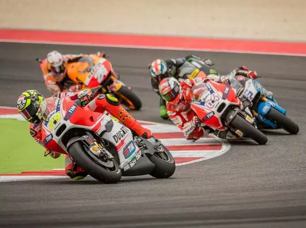 Titel-Bild zur News: Andrea Iannone, Andrea Dovizioso