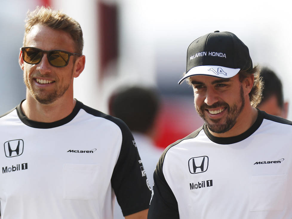 Jenson Button, Fernando Alonso