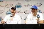 Xfinity: JR-Teambesitzer Dale Earnhardt Jun. und sein künftiger Fahrer Elliott Sadler 