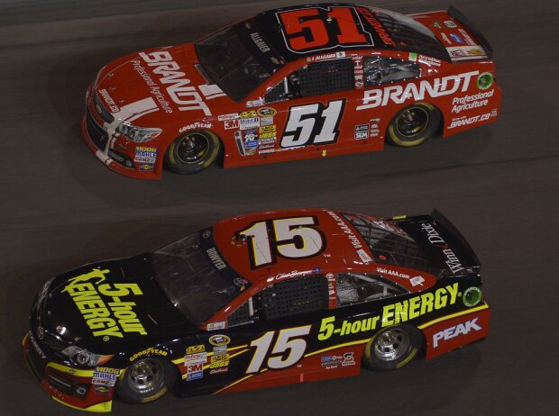 Clint Bowyer, Justin Allgaier