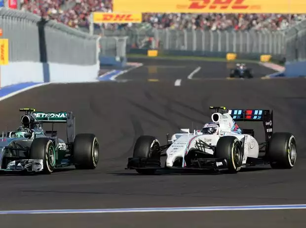 Nico Rosberg, Valtteri Bottas Titel-Bild zur News: Nico Rosberg, Valtteri Bottas