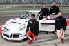 Bild zum Inhalt: Porsche-Carrera-Cup: Vier Kandidaten beim Sichtungsfinale