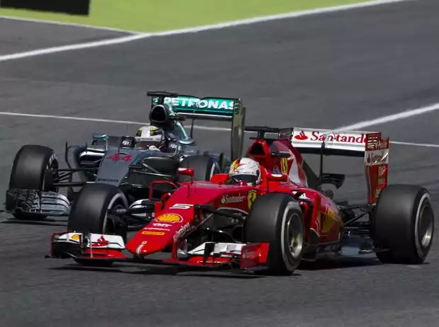 Sebastian Vettel, Lewis Hamilton Titel-Bild zur News: Sebastian Vettel, Lewis Hamilton