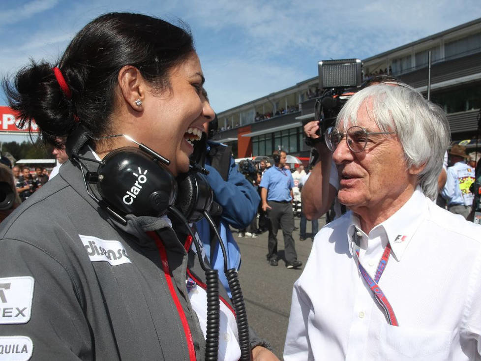 Monisha Kaltenborn, Bernie Ecclestone