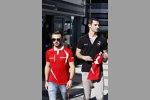 Will Stevens (Manor-Marussia) und Alexander Rossi (Manor-Marussia) 