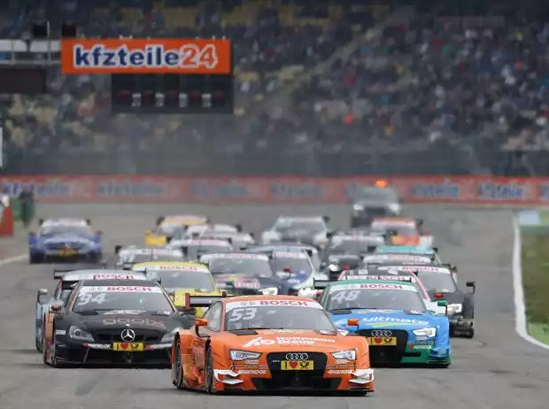 Jamie Green, Start in Hockenheim 2015 Titel-Bild zur News: Jamie Green, Start in Hockenheim 2015