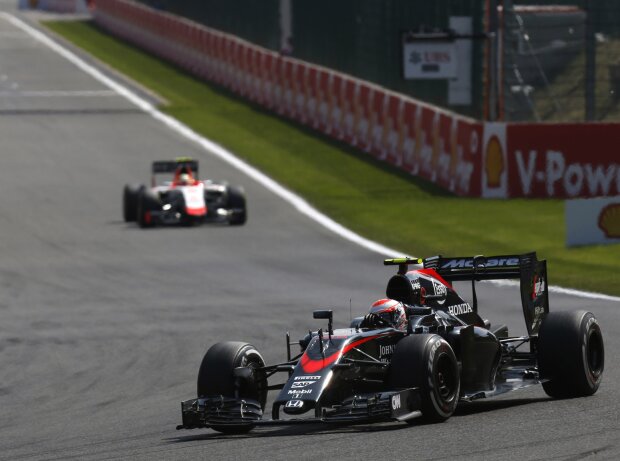 Titel-Bild zur News: Jenson Button, Roberto Merhi