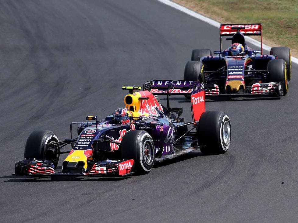 Daniil Kwjat, Max Verstappen