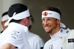 Eric Boullier und Jenson Button (McLaren) 