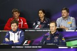 Graeme Lowdon, Monisha Kaltenborn, Paul Hembery, Rob Smedley und Paul Monaghan