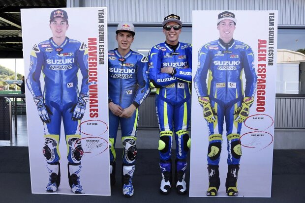  ~Maverick Vinales und Aleix Espargaro (Suzuki) ~          