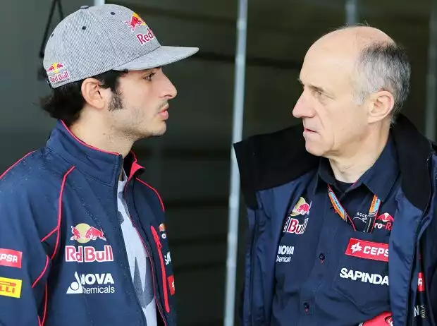 Titel-Bild zur News: Carlos Sainz, Franz Tost