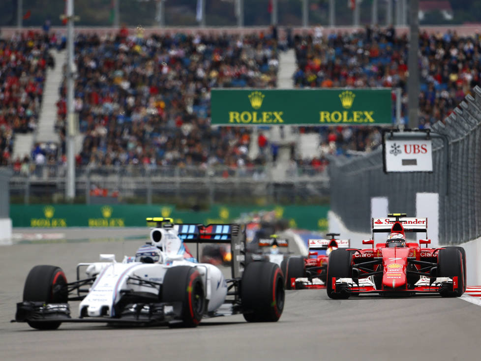 Valtteri Bottas, Kimi Räikkönen, Sebastian Vettel