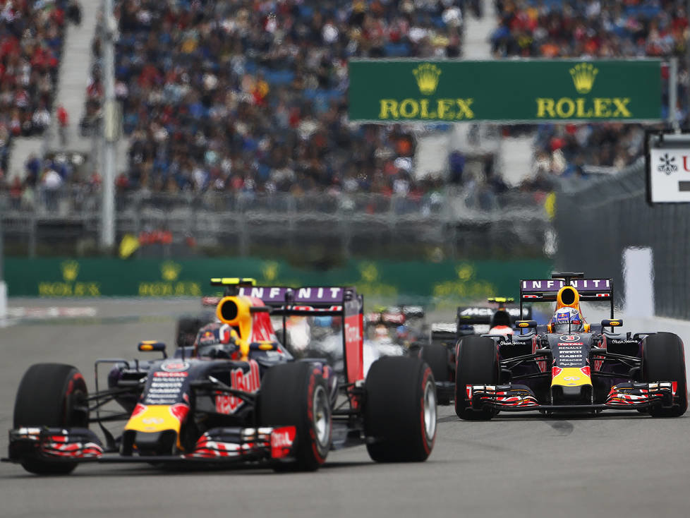 Daniil Kwjat, Daniel Ricciardo