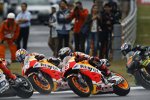 Daniel Pedrosa und Marc Marquez (Honda) 