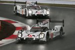 Timo Bernhard, Mark Webber und Brendon Hartley (Porsche) 