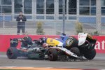 Nico Hülkenberg (Force India) und Marcus Ericsson (Sauber) 