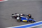 Nico Hülkenberg (Force India) und Marcus Ericsson (Sauber) 