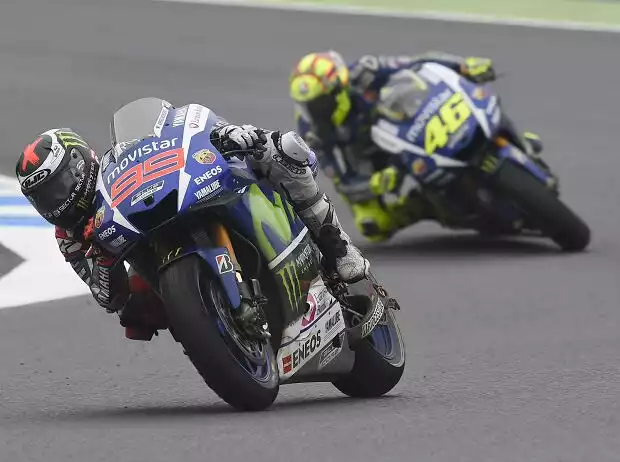 Valentino Rossi, Jorge Lorenzo Titel-Bild zur News: Valentino Rossi, Jorge Lorenzo