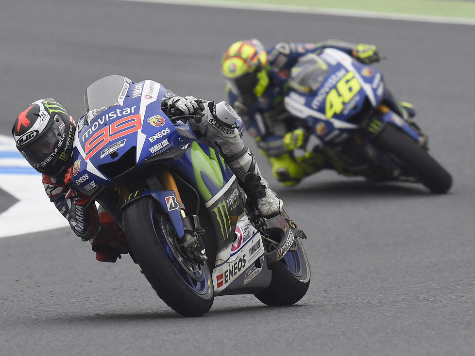 Valentino Rossi, Jorge Lorenzo
