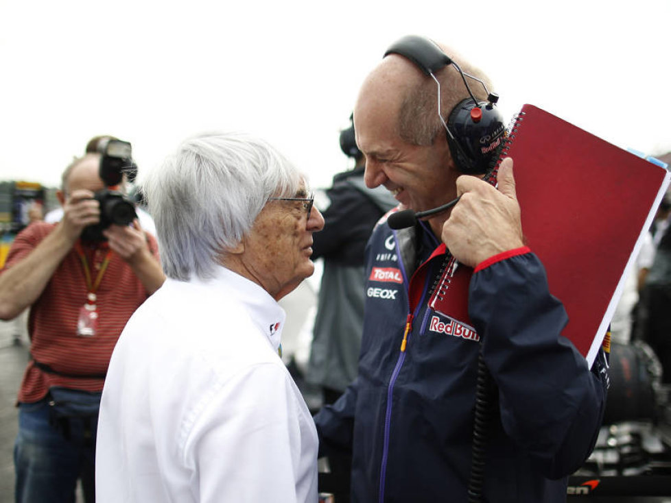 Bernie Ecclestone, Adrian Newey