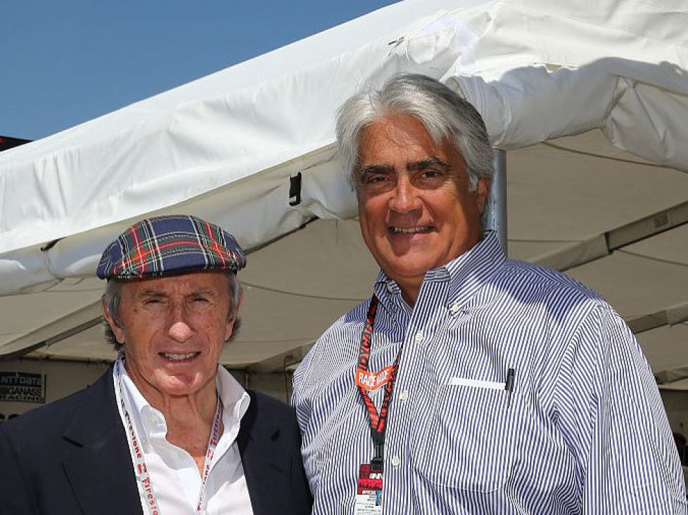 Mark Miles und Jackie Stewart