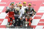 Jonas Folger Johann Zarco und Sandro Cortese 