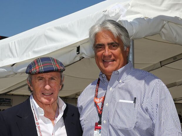 Mark Miles und Jackie Stewart Mark Miles und Jackie Stewart