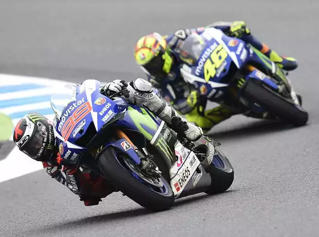 Valentino Rossi, Jorge Lorenzo Titel-Bild zur News: Valentino Rossi, Jorge Lorenzo