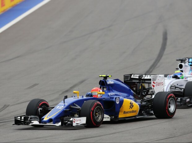 Titel-Bild zur News: Felipe Nasr, Felipe Massa