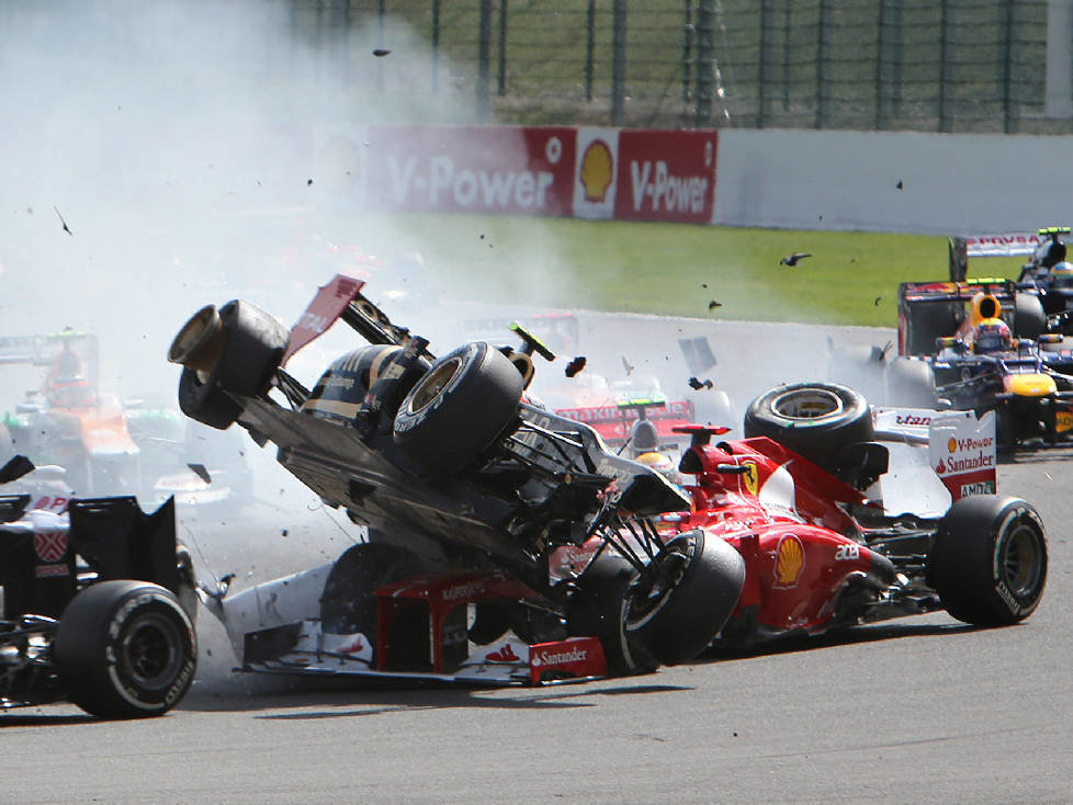 Romain Grosjean; Fernando Alonso