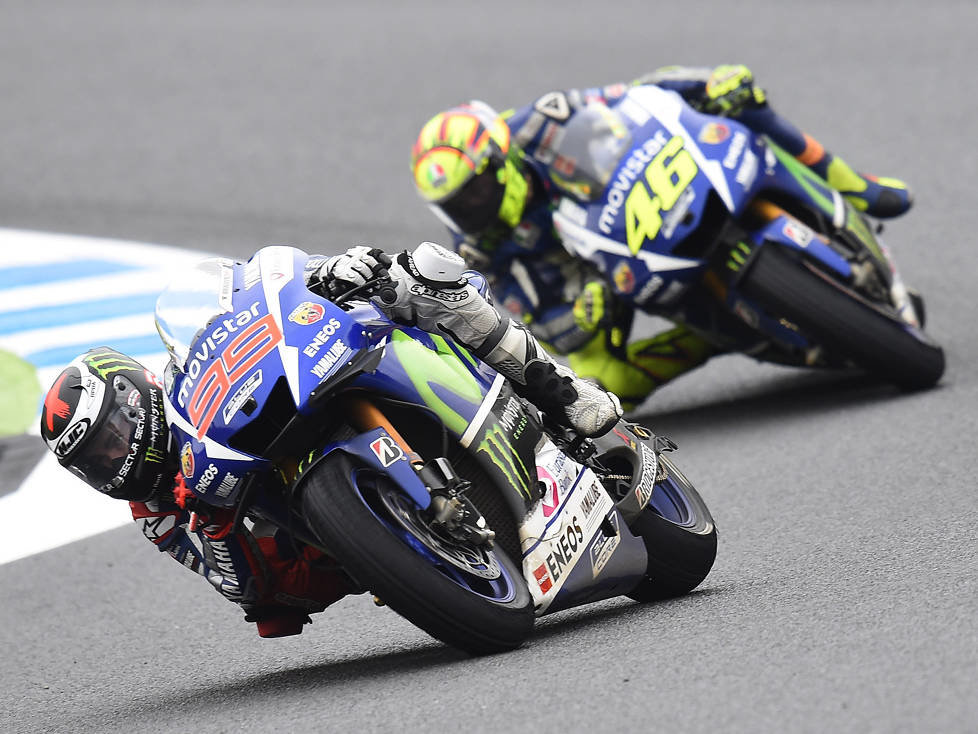 Valentino Rossi, Jorge Lorenzo