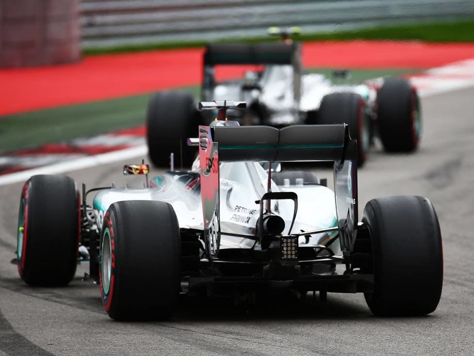 Nico Rosberg, Lewis Hamilton