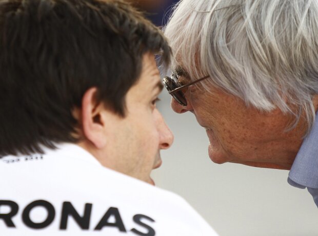 Bernie Ecclestone, Toto Wolff