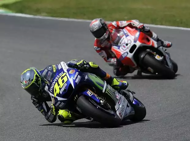 Valentino Rossi, Andrea Dovizioso Titel-Bild zur News: Valentino Rossi, Andrea Dovizioso