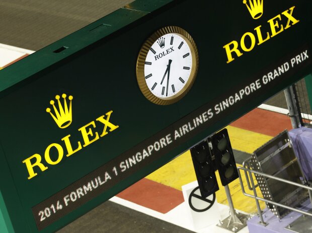 Titel-Bild zur News: Rolex-Schriftzug