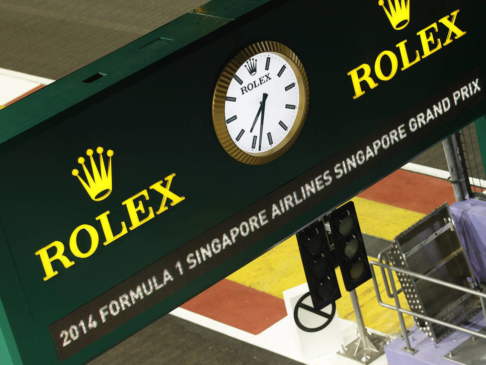 Rolex-Schriftzug