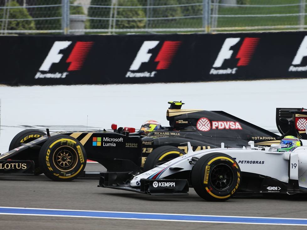 Pastor Maldonado, Felipe Massa