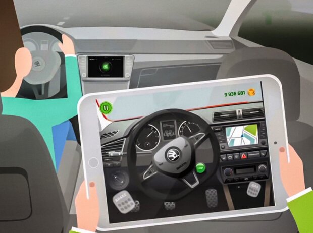 Titel-Bild zur News: Skoda Little Driver App