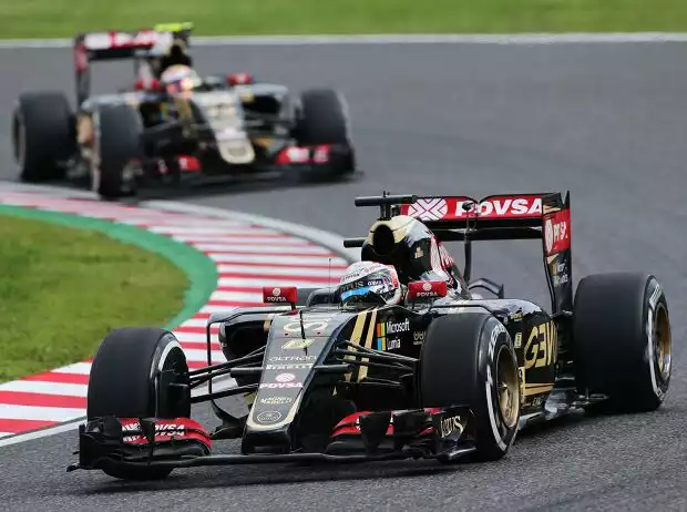 Romain Grosjean, Pastor Maldonado Titel-Bild zur News: Romain Grosjean, Pastor Maldonado
